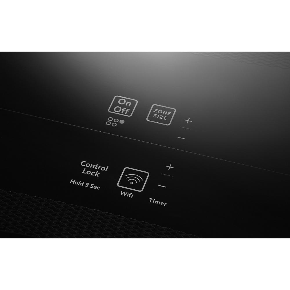 KITCHENAID KCES950KSS 30"" Electric Cooktop With 5 Elements and Touch-activated Controls