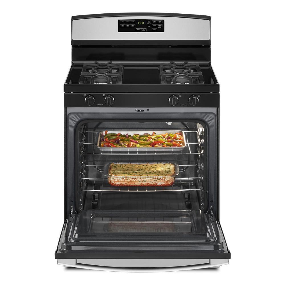 AMANA AGR6603SMS Amana 30-inch Gas Range With Self-clean Option