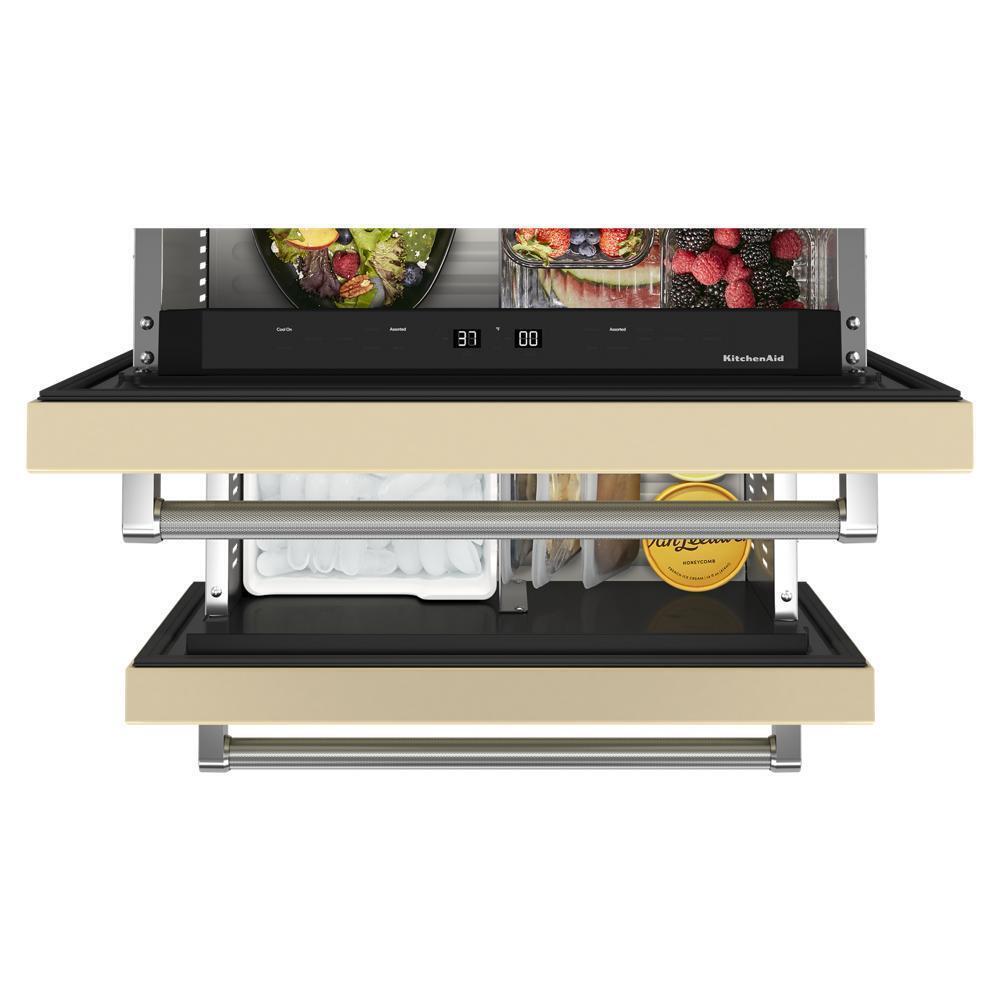 KITCHENAID KUDF204KPA 24"" Panel-ready Undercounter Double-drawer Refrigerator/freezer - P...
