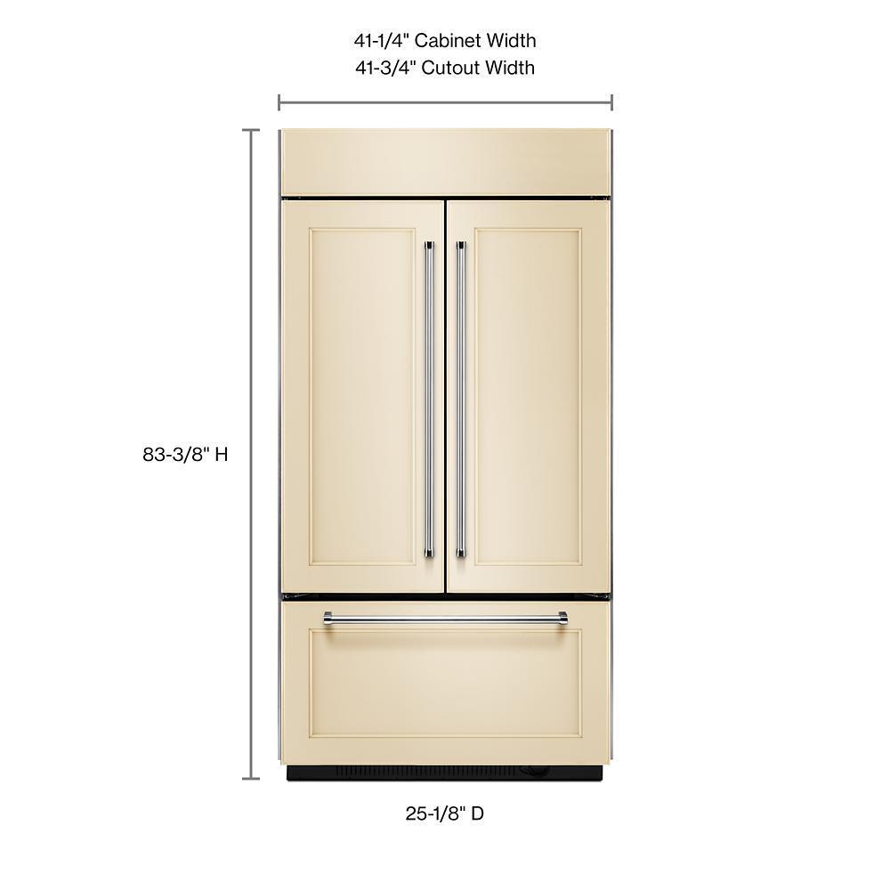 KITCHENAID KBFN502EPA Panel Ready Kitchenaid 24.2 Cu. Ft. 42"" Width Built-in Panel REA...