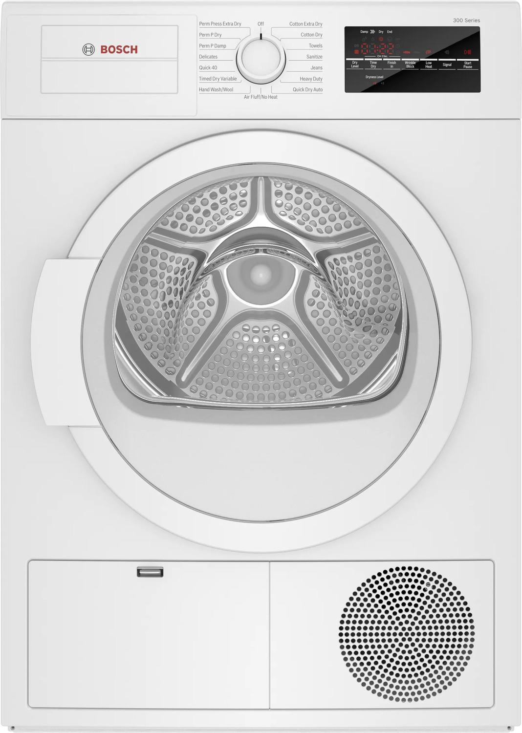 BOSCH WTG86403UC Bosch 300 Series Condenser Tumble Dryer 24'' Wtg86403uc