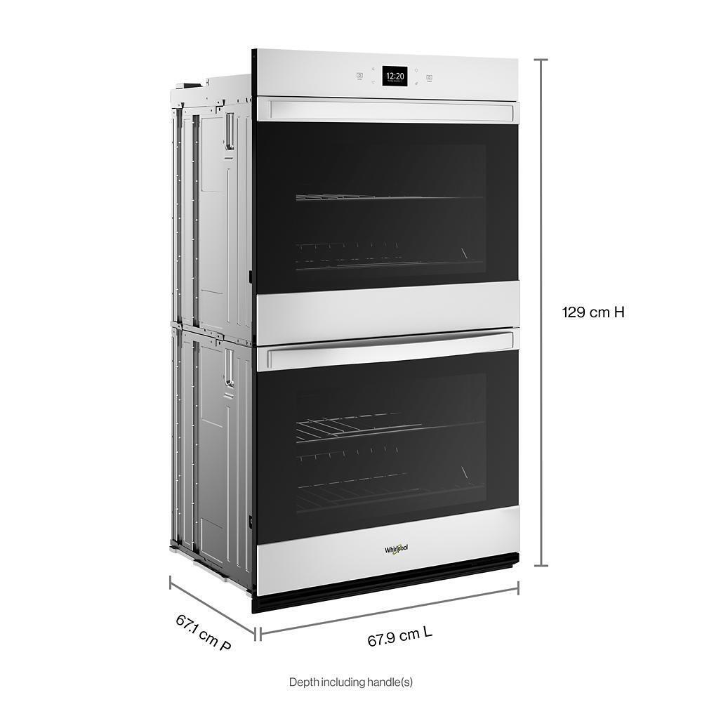 WHIRLPOOL WOED5027LW 
8.6 Total Cu. Ft. Double Wall Oven With Air Fry When Connected