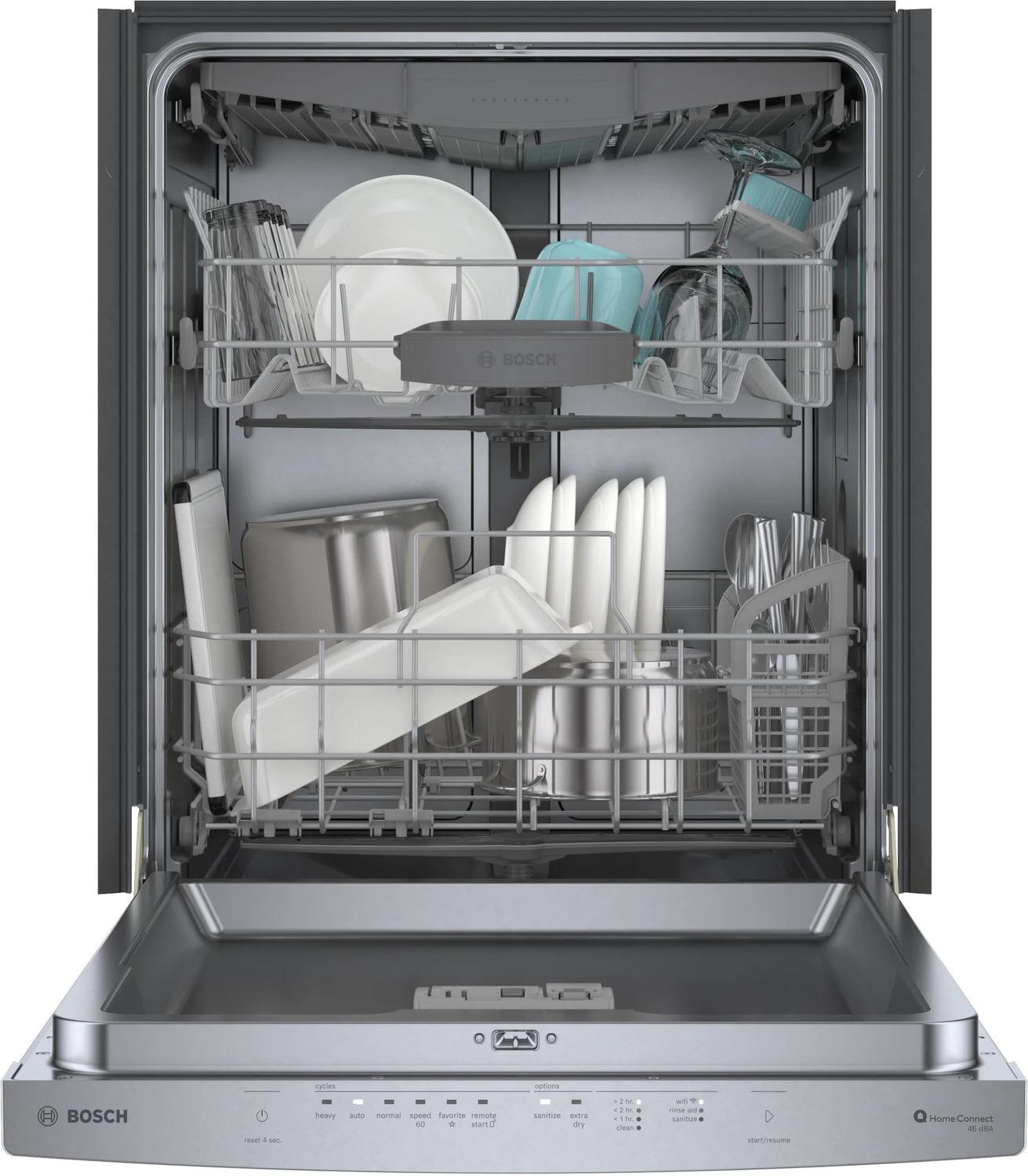 BOSCH SHS53CD5N Bosch 300 Series Dishwasher 24"" Stainless Steel