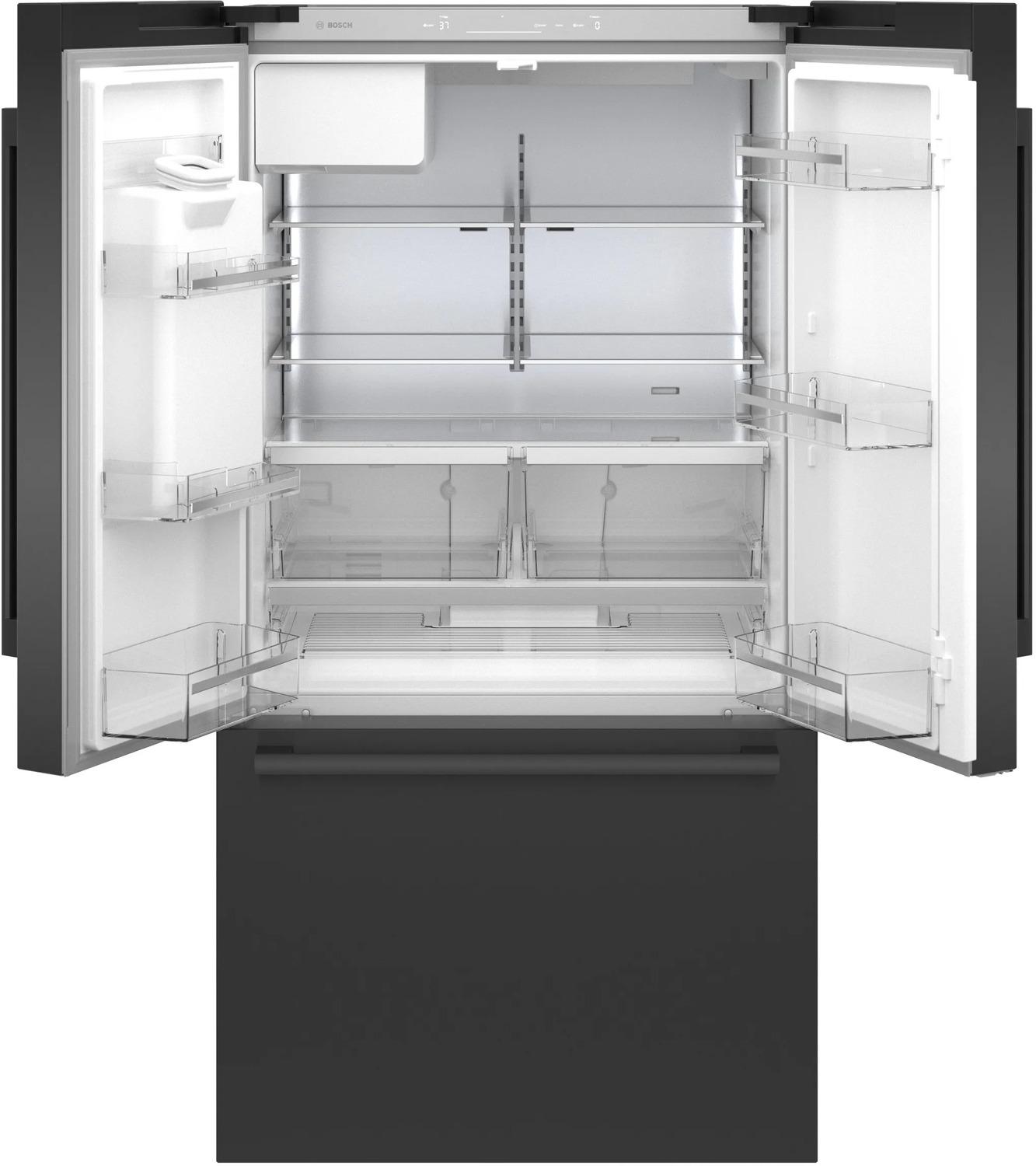 BOSCH B36CD50SNB 500 Series French Door Bottom Mount Refrigerator 36'' Black STAINLE...