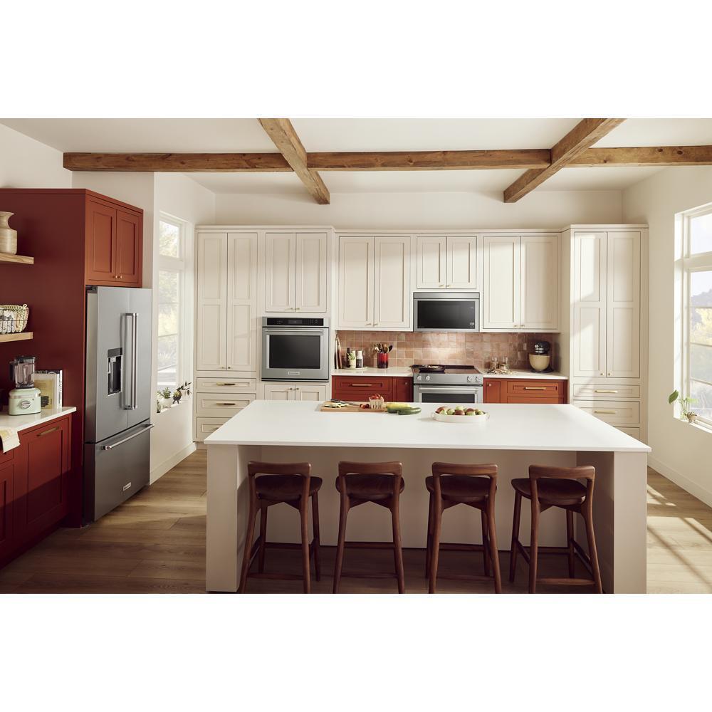 KITCHENAID KSEG700ESS Stainless Steel Kitchenaid 30-inch 5-element Electric Slide-in C...