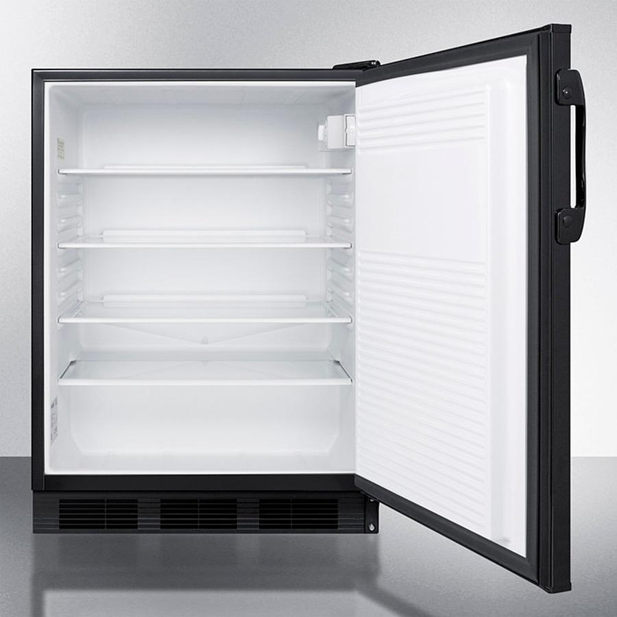 SUMMIT FF7BKBI Commercially Listed Built-in Undercounter All-refrigerator for GENE...