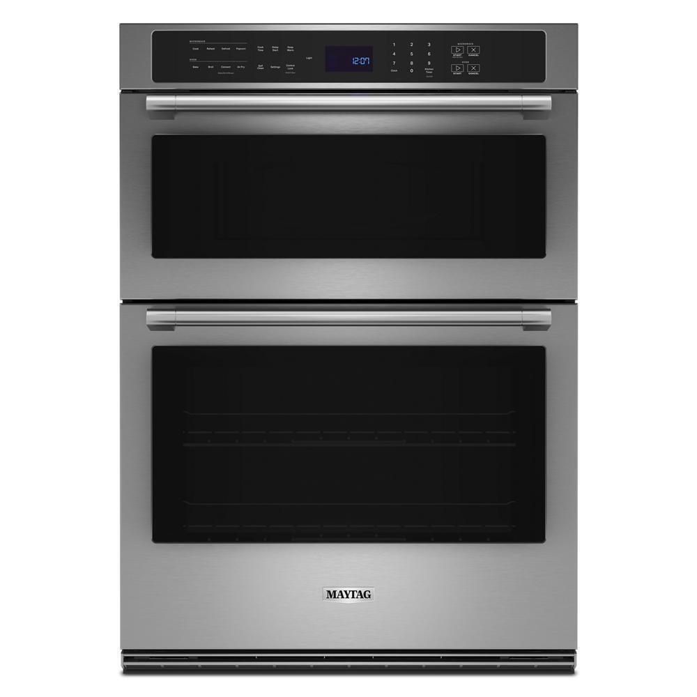 MAYTAG MOEC6030LZ 30-inch Wall Oven Microwave Combo With Air Fry and Basket - 6.4 CU....