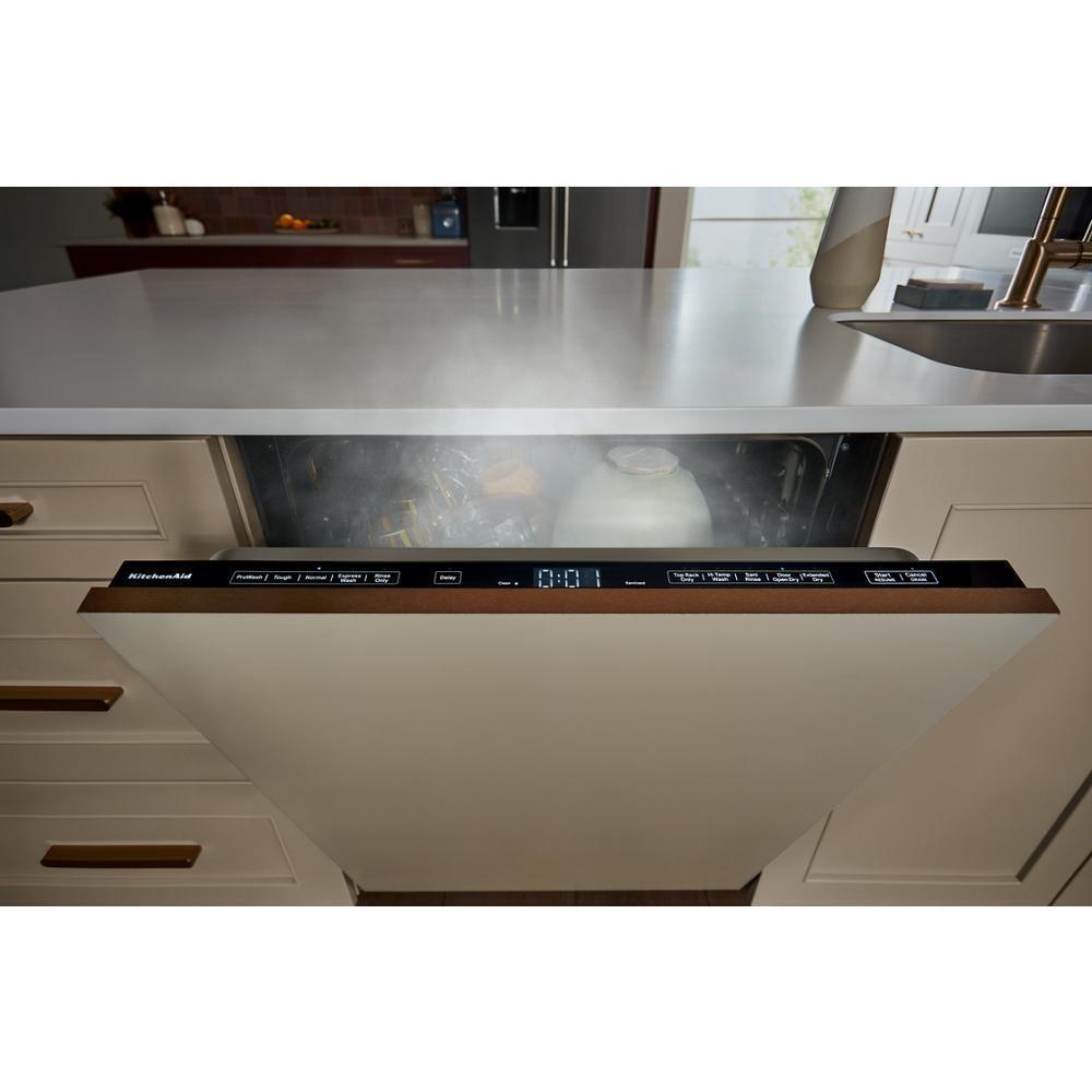 KITCHENAID KDTF324PPA 44 Dba Panel-ready Two-rack Flush Dishwasher With Door-open Dry System