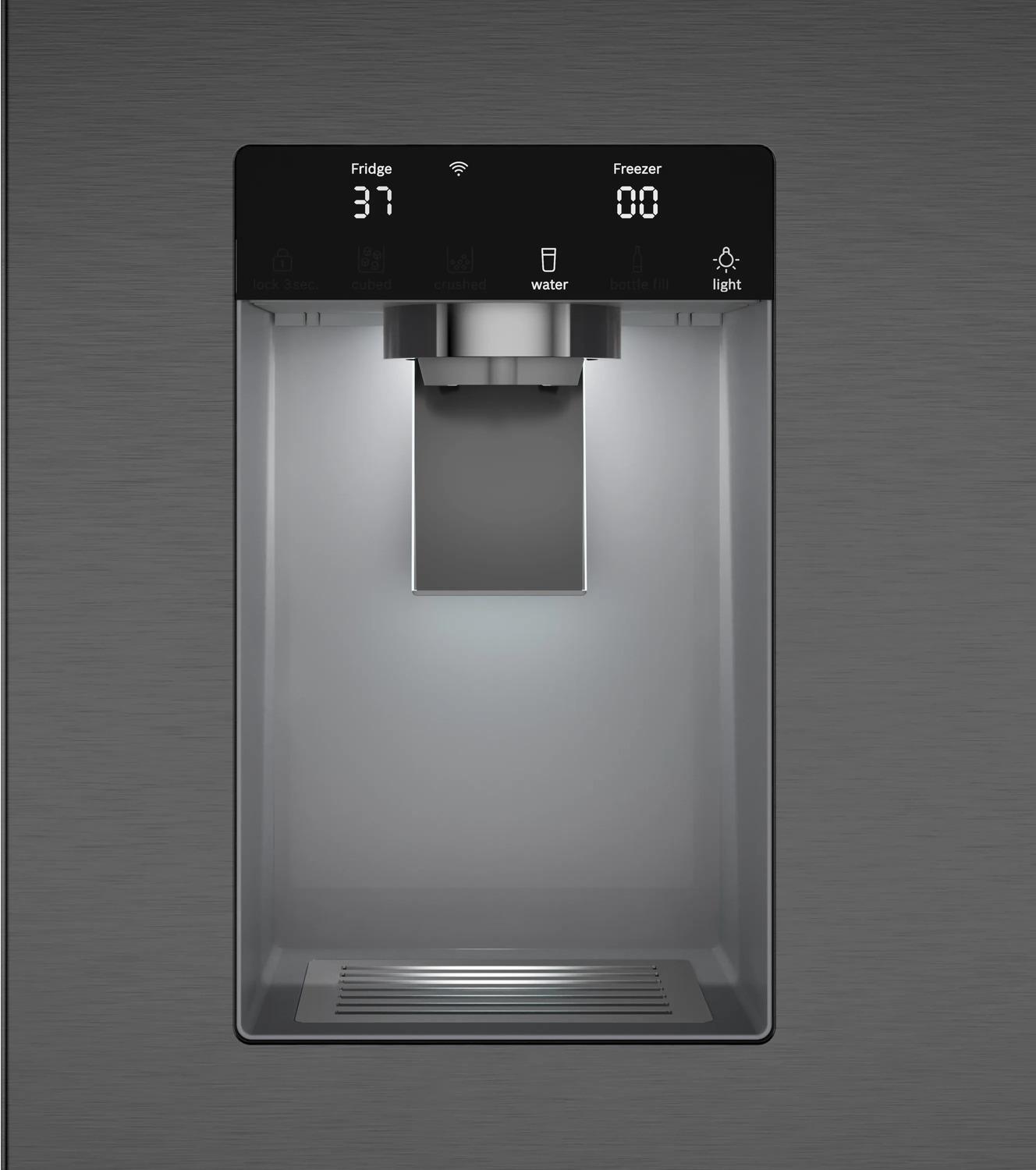 BOSCH B36CD52SNB 500 Series French Door Bottom Mount Refrigerator 36"" Black STAINLES...