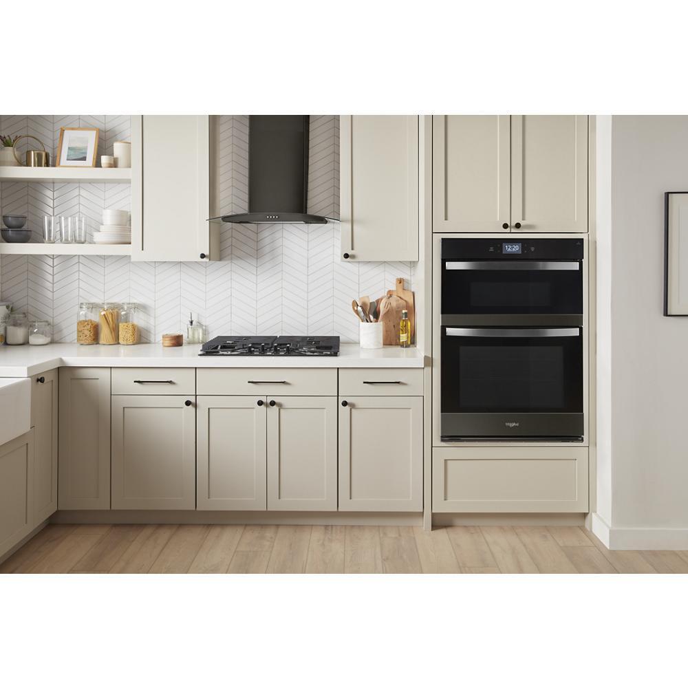 WHIRLPOOL WOEC7030PV Whirlpool 5.0 Cu. Ft. Wall Oven Microwave Combo With Air Fry