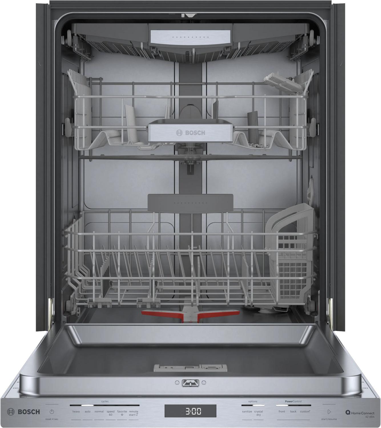 BOSCH SHP78CM5N Bosch 800 Series Dishwasher 24"" Stainless Steel