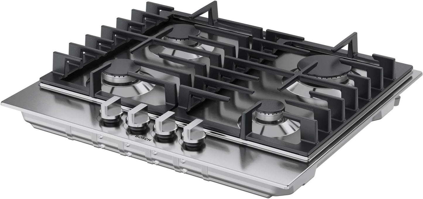 BOSCH NGM3450UC Bosch 300 Series Gas Cooktop Stainless Steel