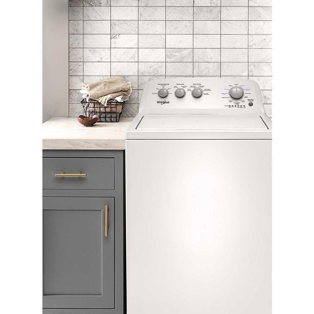WHIRLPOOL WTW4855HW Whirlpool 3.8 Cu. Ft. Top Load Washer With Soaking Cycles, 12 CY...