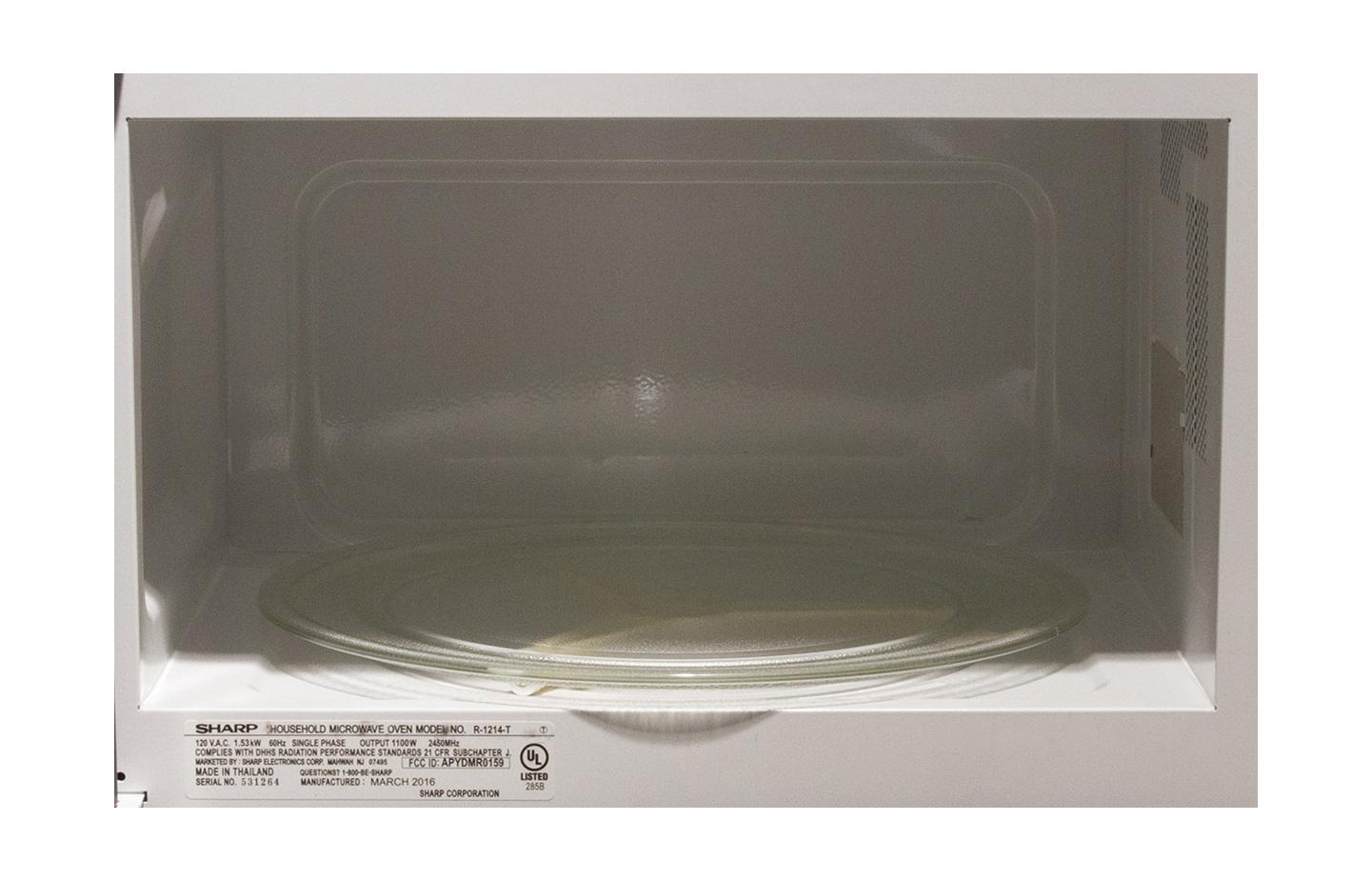 SHARP R1214TY Sharp Carousel Over-the-counter Microwave Oven 1.5 Cu. Ft. 1100w ST...