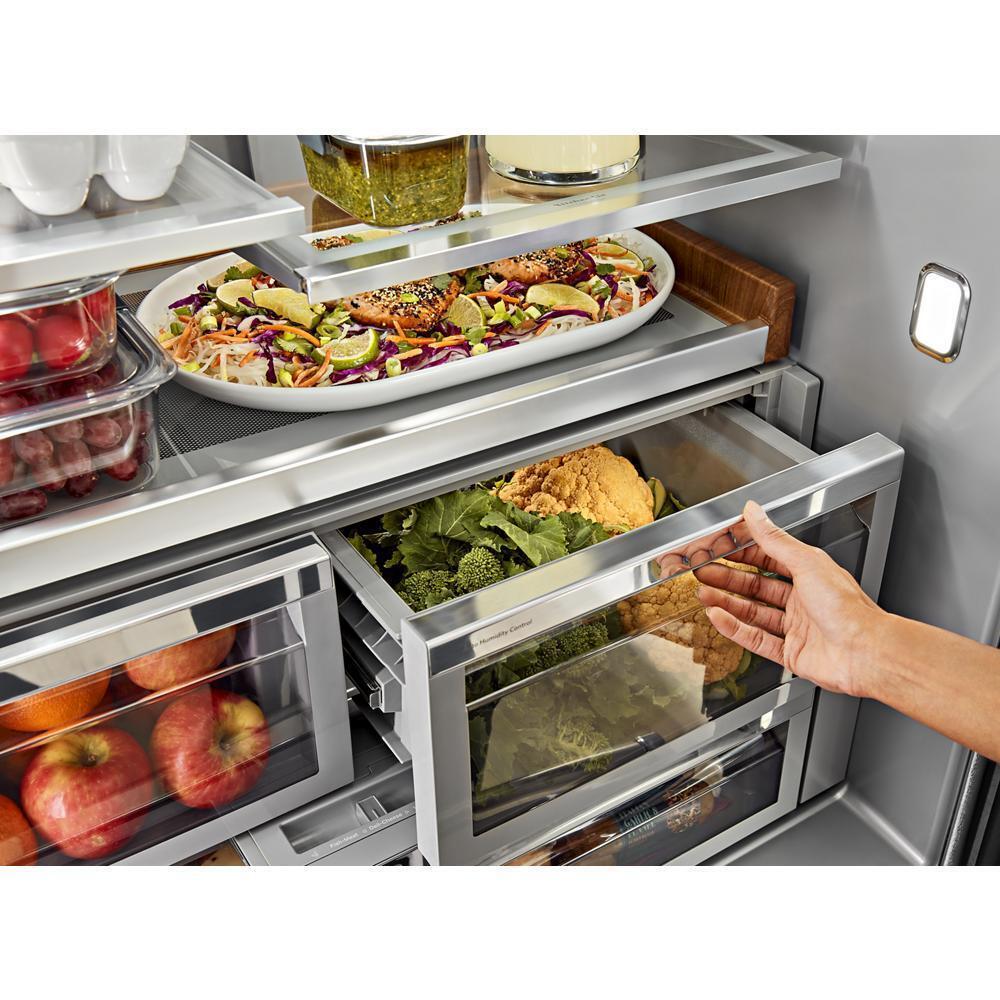 KITCHENAID KRFF577KBS 26.8 Cu. Ft. Standard-depth French Door Refrigerator With Exterior ...