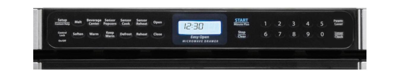 SHARP KB6524PSY 24 In. 1.2 Cu. Ft. 950w Sharp Easy Open Stainless Steel Microwave D...