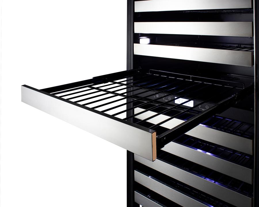SUMMIT SWCP2116 Summit 24"" Wide Dual-zone Wine Cellar