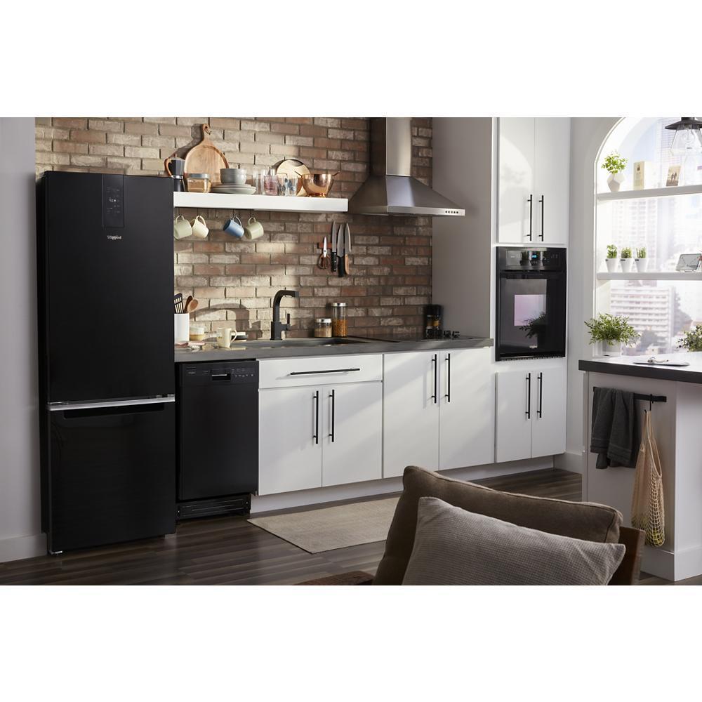 WHIRLPOOL WRB533CZJB Whirlpool 24-inch Wide Bottom-freezer Refrigerator - 12.7 Cu. Ft.