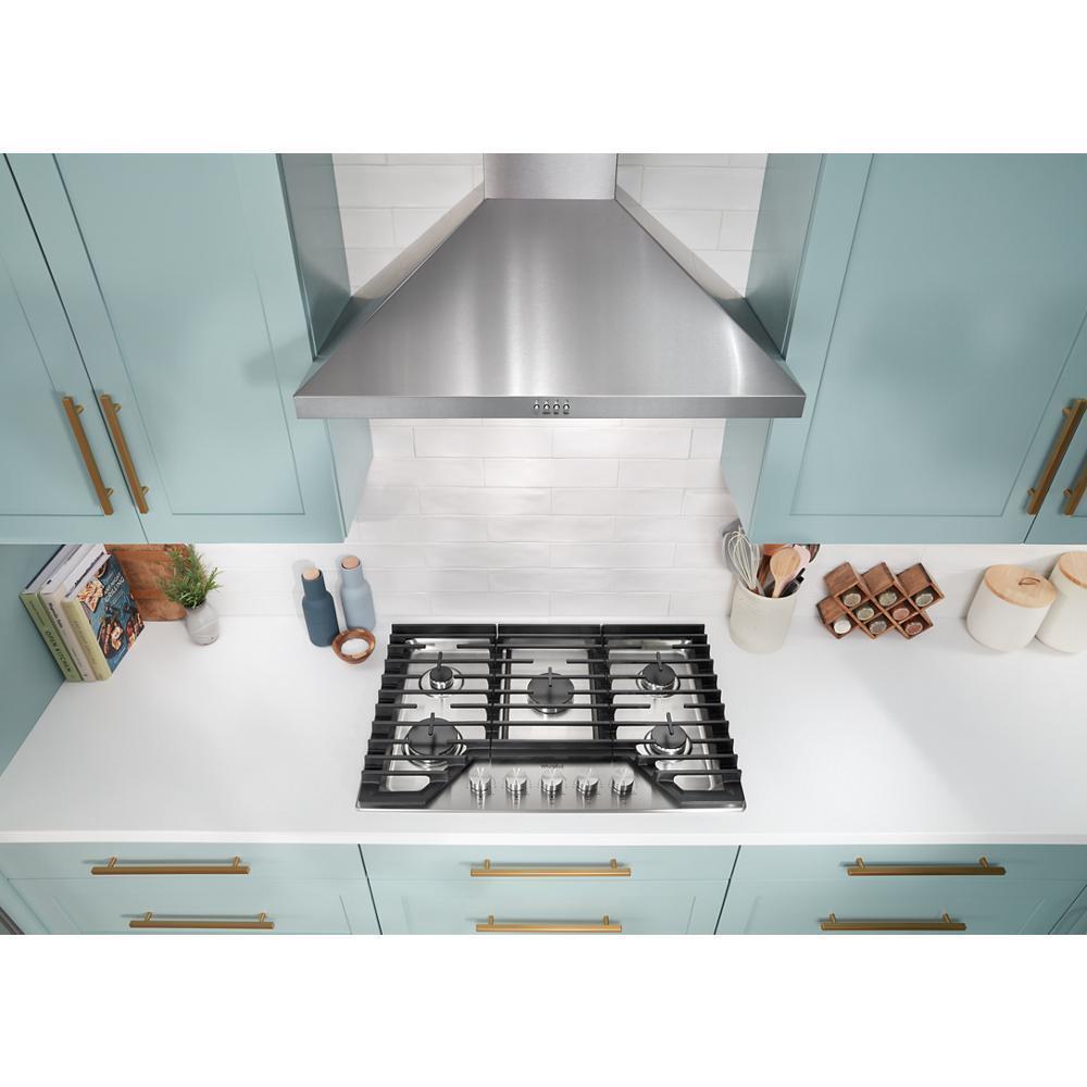 WHIRLPOOL WCGK7030PS Whirlpool 30-inch Gas Cooktop With Fifth Burner
