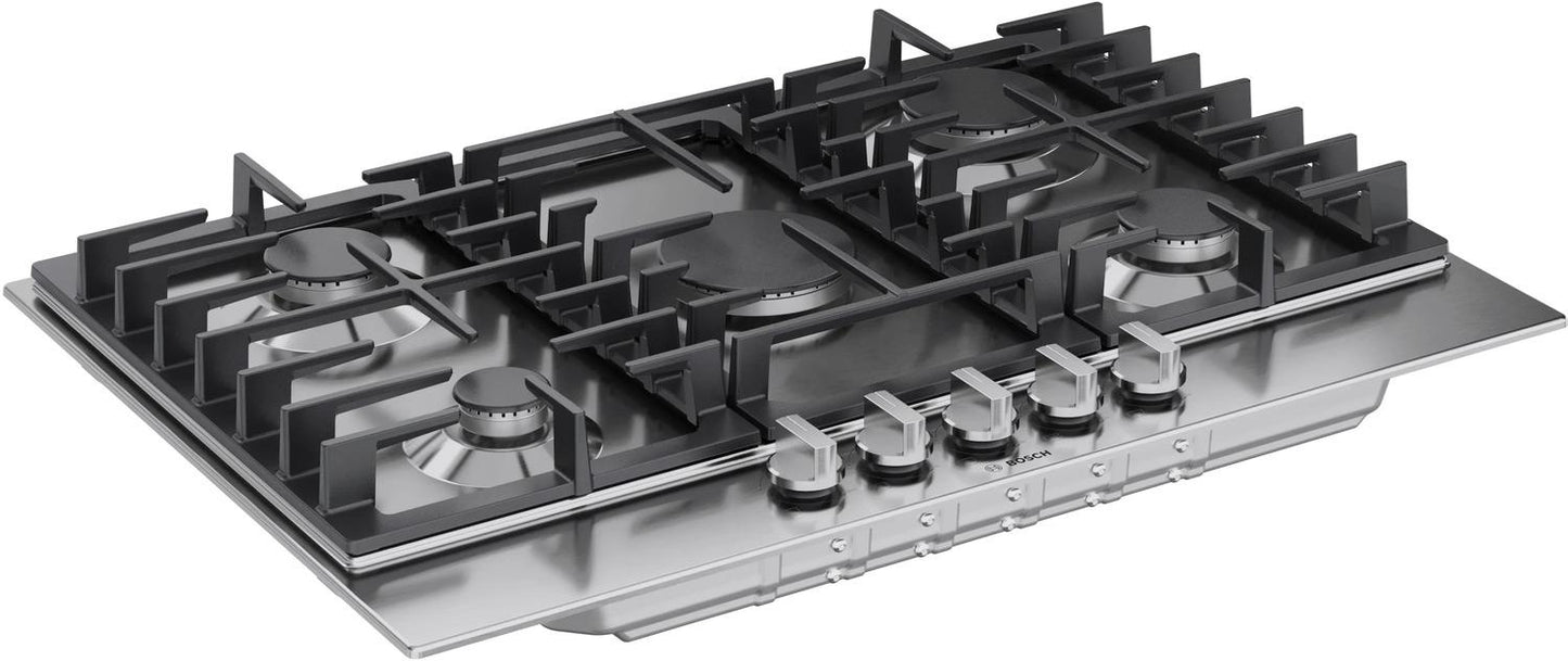 BOSCH NGM3050UC Bosch 300 Series Gas Cooktop Stainless Steel