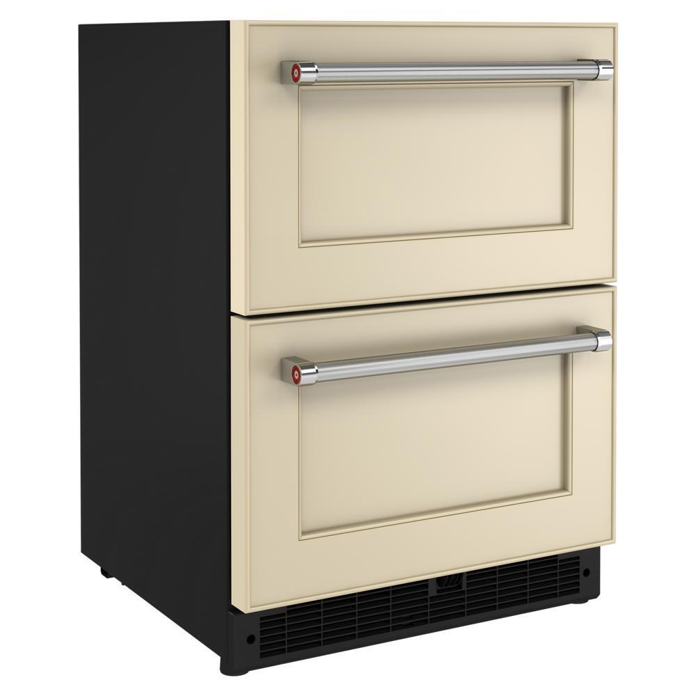KITCHENAID KUDR204KPA 24"" Panel-ready Undercounter Double-drawer Refrigerator - Panel REA...