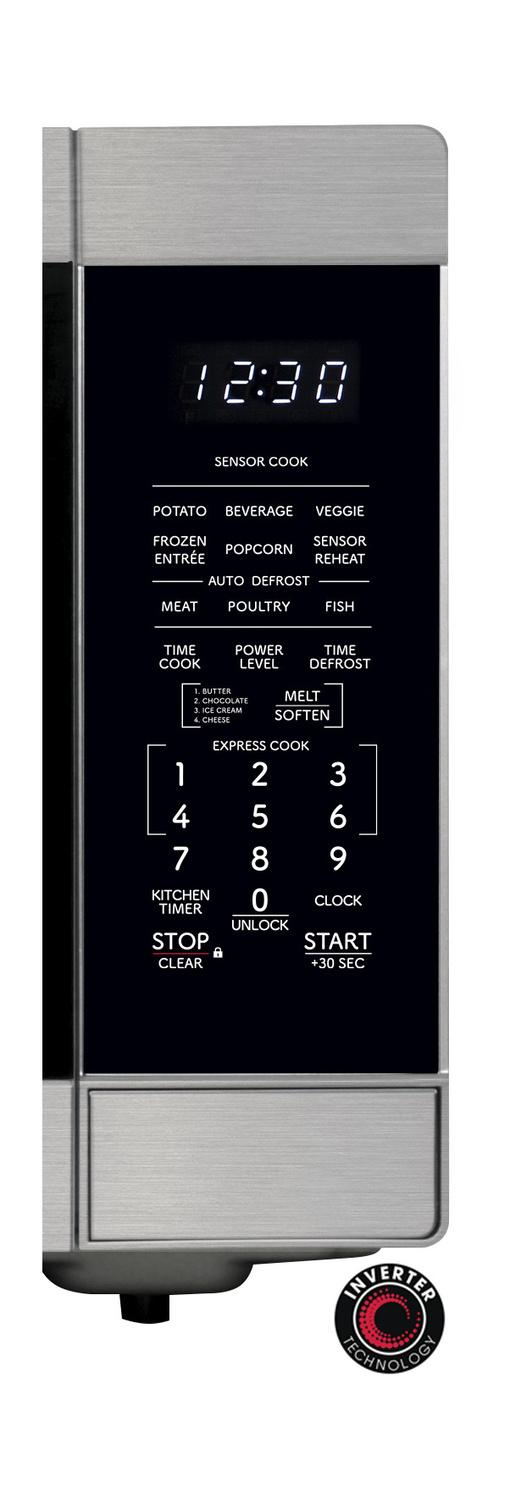 SHARP SMC2266KS Sharp 2.2 Cu. Ft. 1200w Stainless Steel Countertop Microwave Oven W...