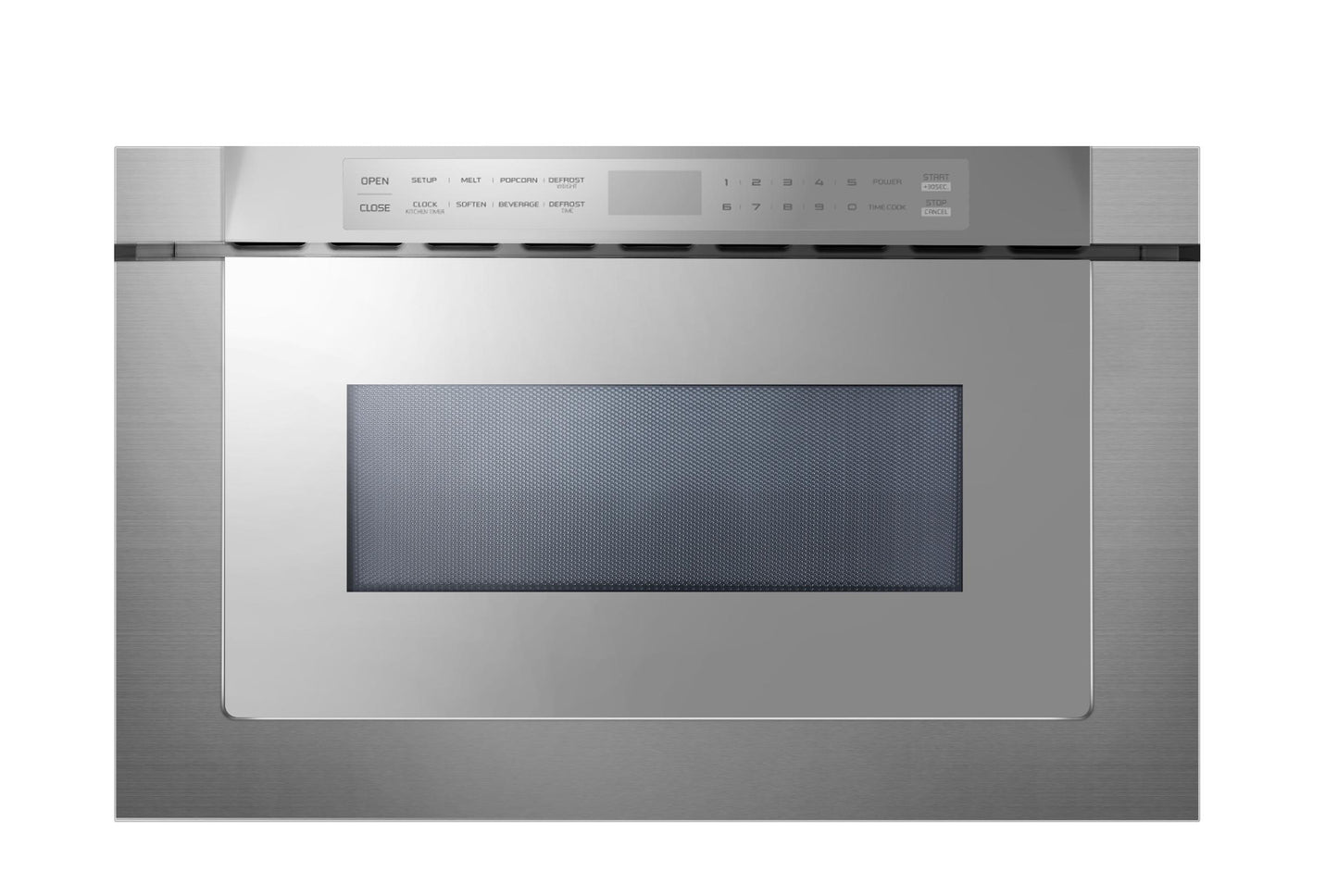 XO APPLIANCE XOMWD24SM XO Appliance 24"" Built-in Microwave Drawer - Silver Mirror Finish