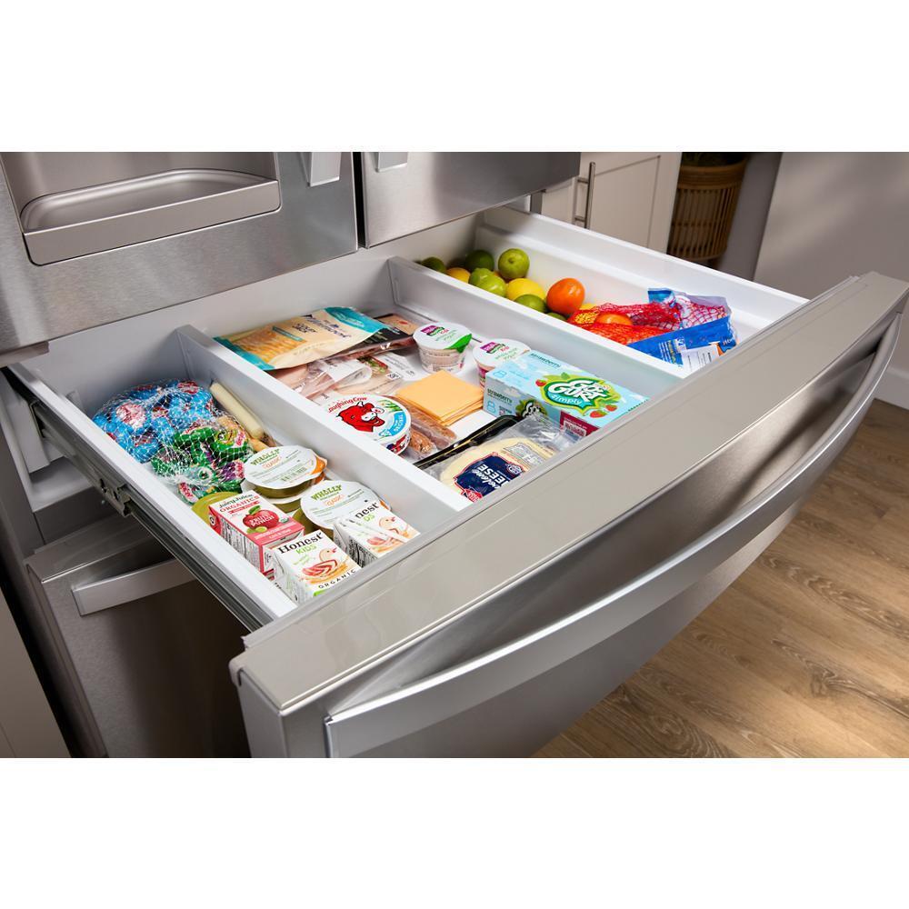 WHIRLPOOL WRMF3636RW Whirlpool 36-inch Wide French Door Bottom Mount Refrigerator