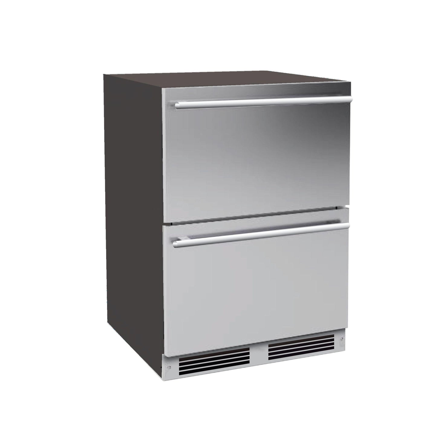 XO APPLIANCE XOU24RDS XO Appliance Refrigerated Drawers 24"" Solid Ss Drawer Front