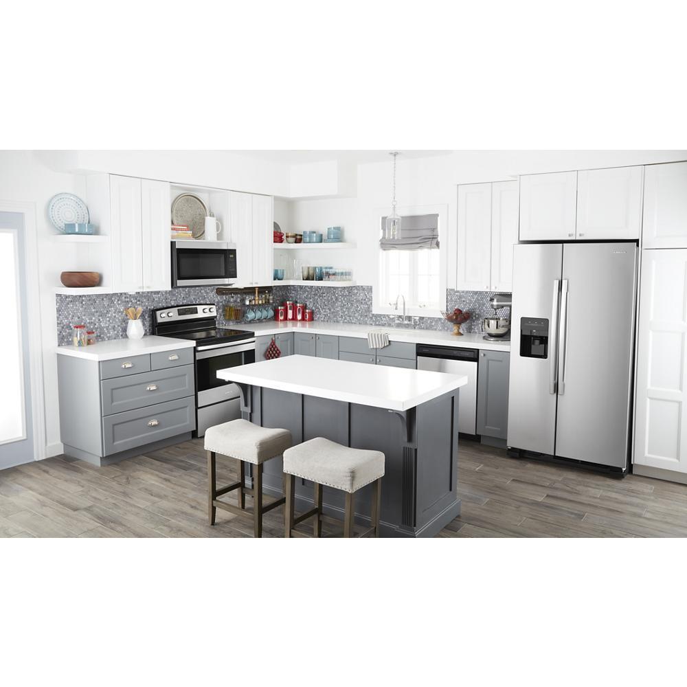 AMANA ASI2175GRS Amana 33-inch Side-by-side Refrigerator With Dual Pad External I...