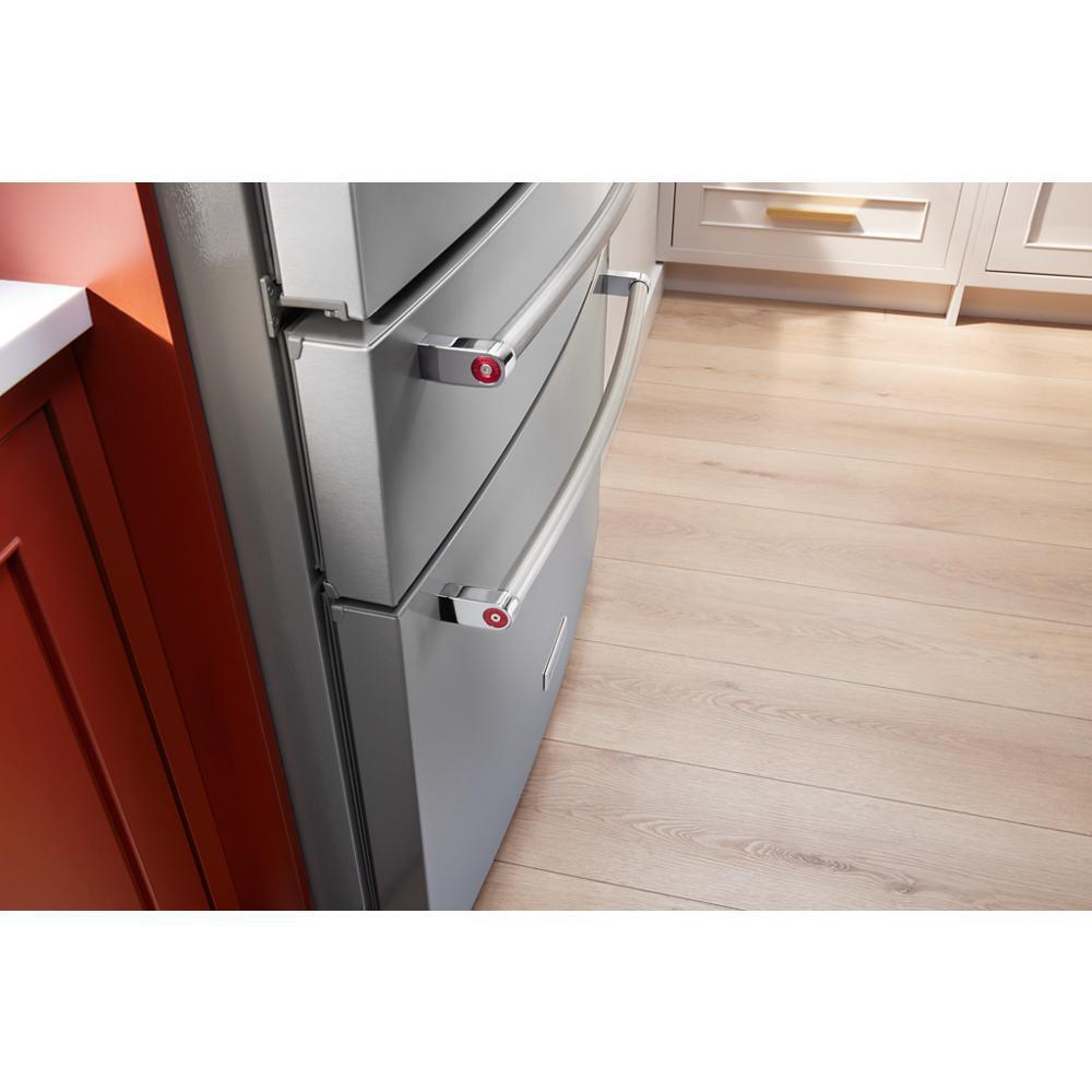 KITCHENAID KRMF536RPS 26.2 Cu. Ft. Multi-door French Door Refrigerator With Platinum INTE...
