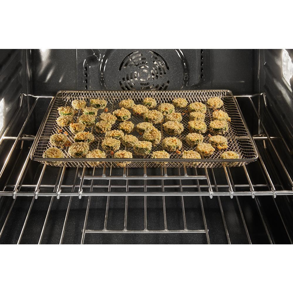 MAYTAG MOES6027LZ Maytag 27-inch Single Wall Oven With Air Fry and Basket - 4.3 Cu. Ft.