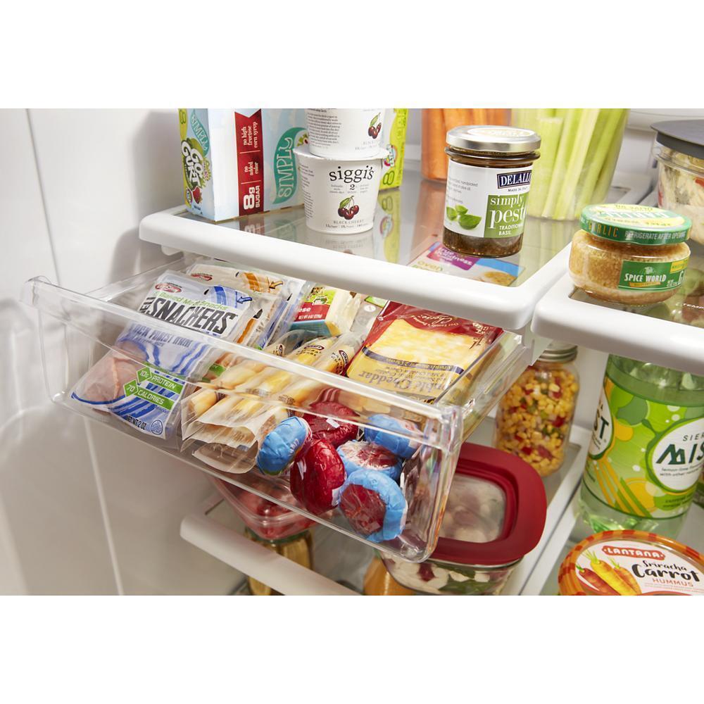 WHIRLPOOL WRB322DMHV Whirlpool 33-inch Wide Bottom-freezer Refrigerator - 22 Cu. Ft. ...