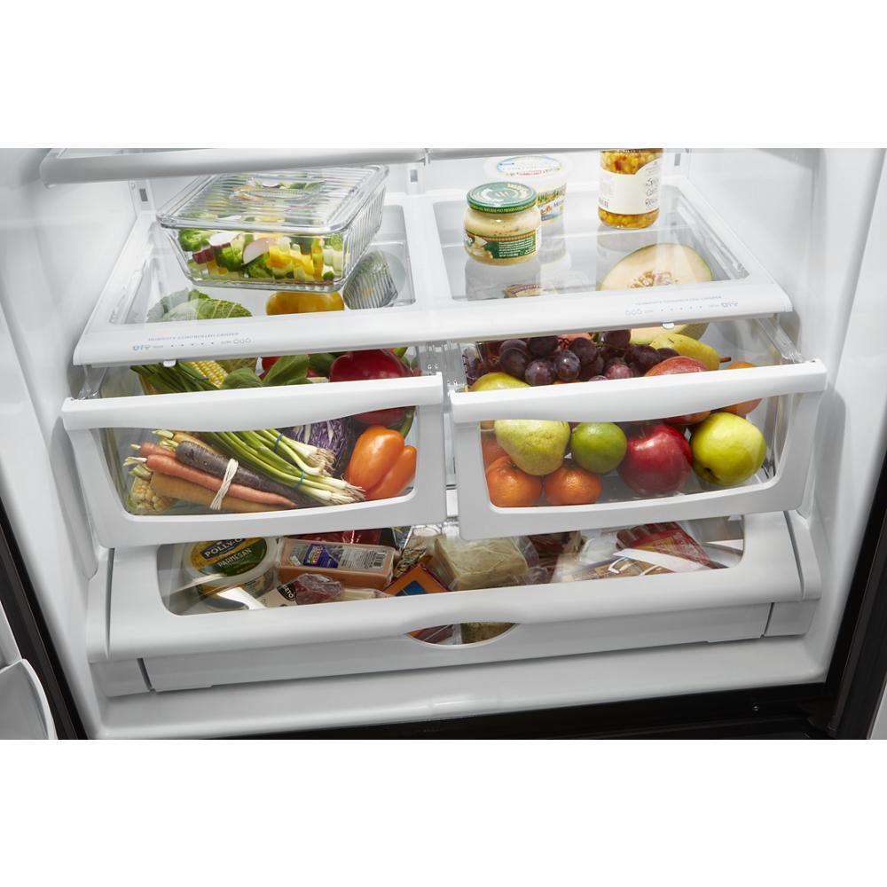 WHIRLPOOL WRF555SDFZ 36-inch Wide French Door Refrigerator In Fingerprint-resistant STAI...