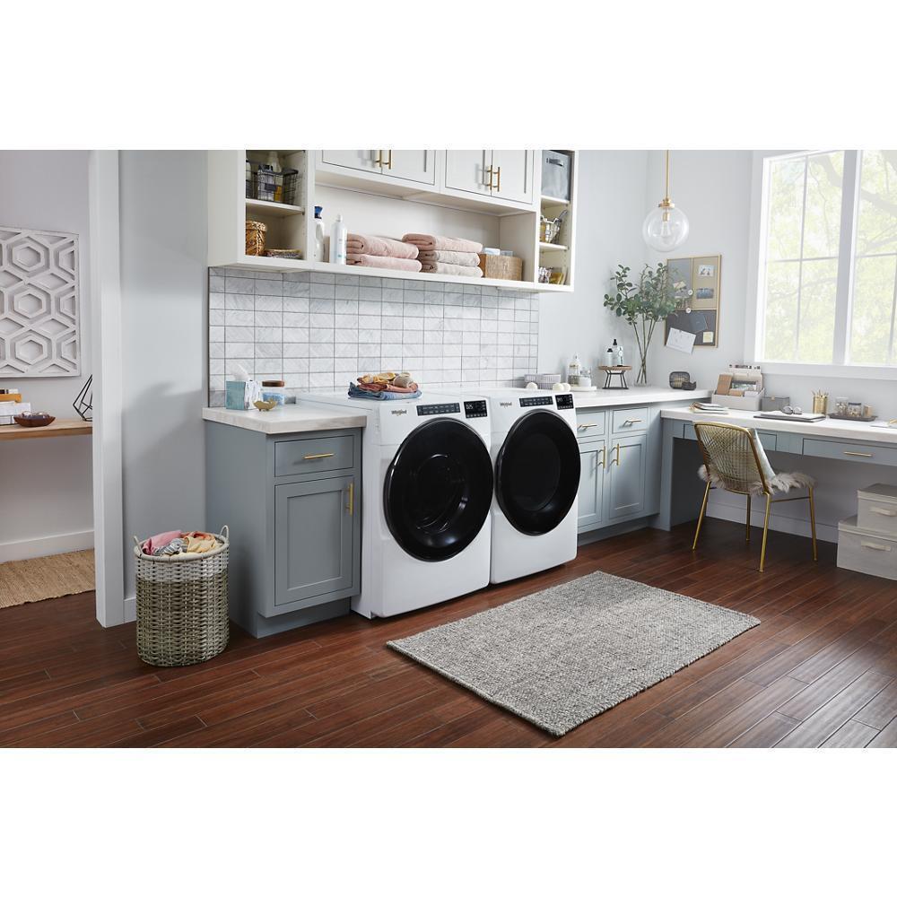WHIRLPOOL WED6605MW Whirlpool 7.4 Cu. Ft. Electric Wrinkle Shield Dryer With Steam