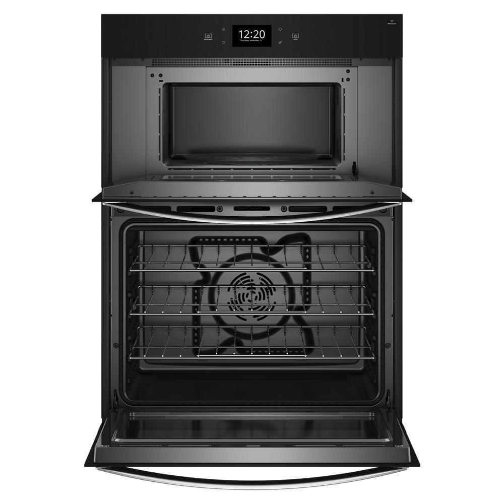 WHIRLPOOL WOEC7030PZ Whirlpool 5.0 Cu. Ft. Wall Oven Microwave Combo With Air Fry