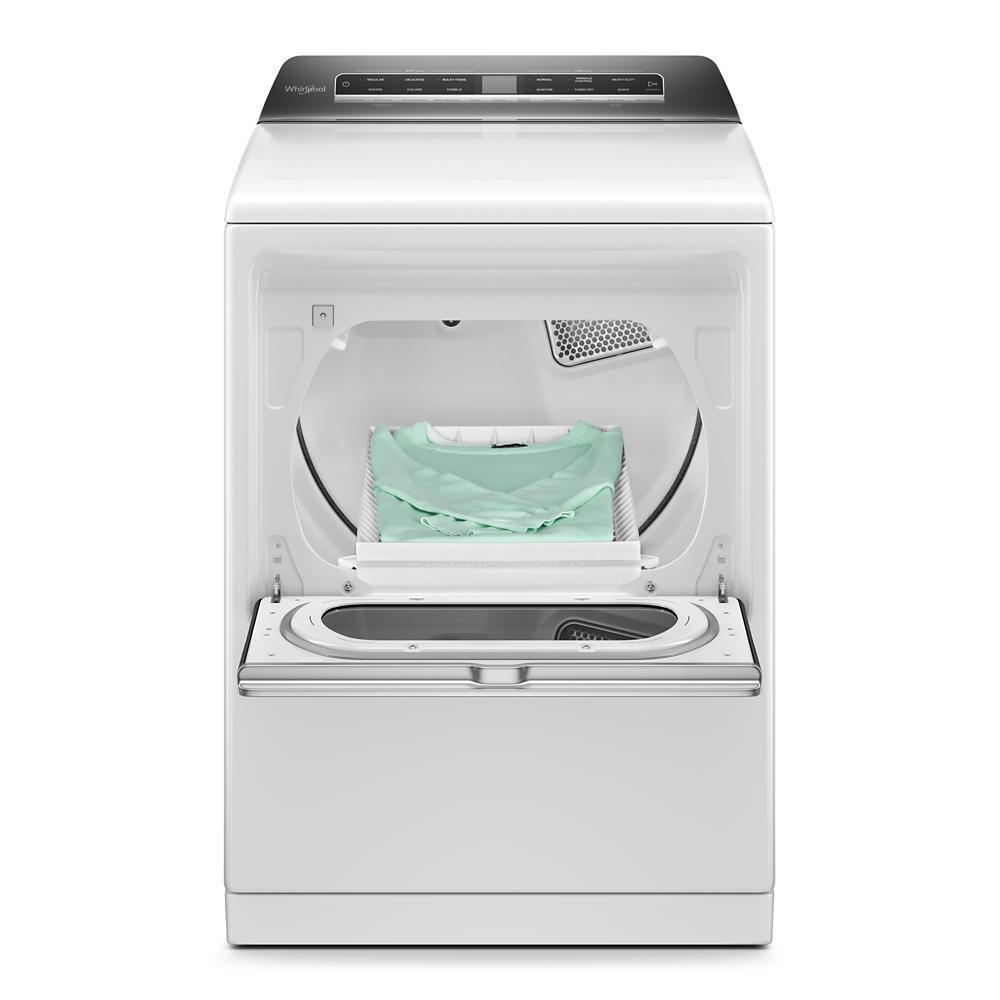 WHIRLPOOL WED8127LW 7.4 Cu. Ft. Top Load Electric Dryer With Advanced Moisture Sensing