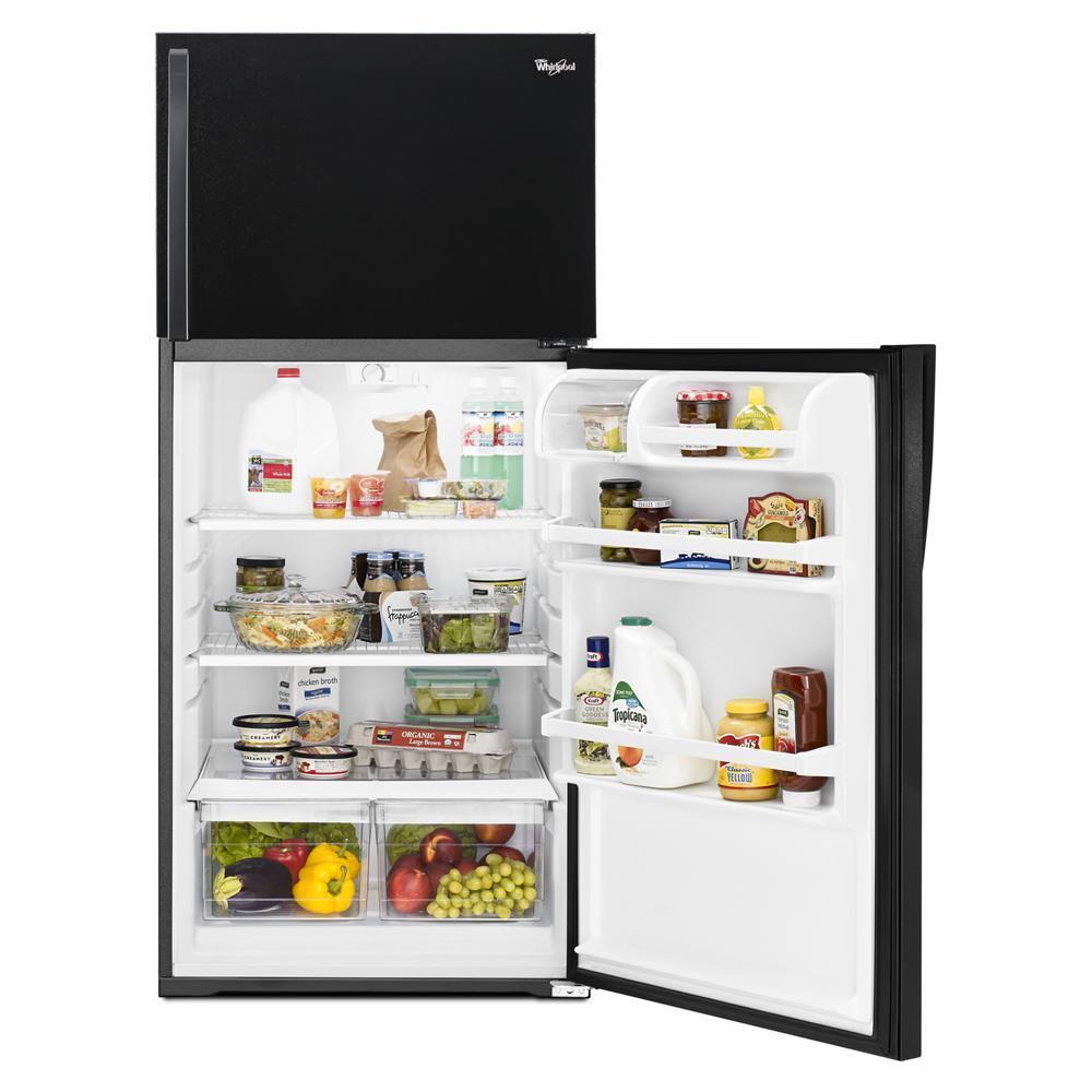 WHIRLPOOL WRT104TFDB Whirlpool 28"" Wide Top-freezer Refrigerator With Optional Icemaker