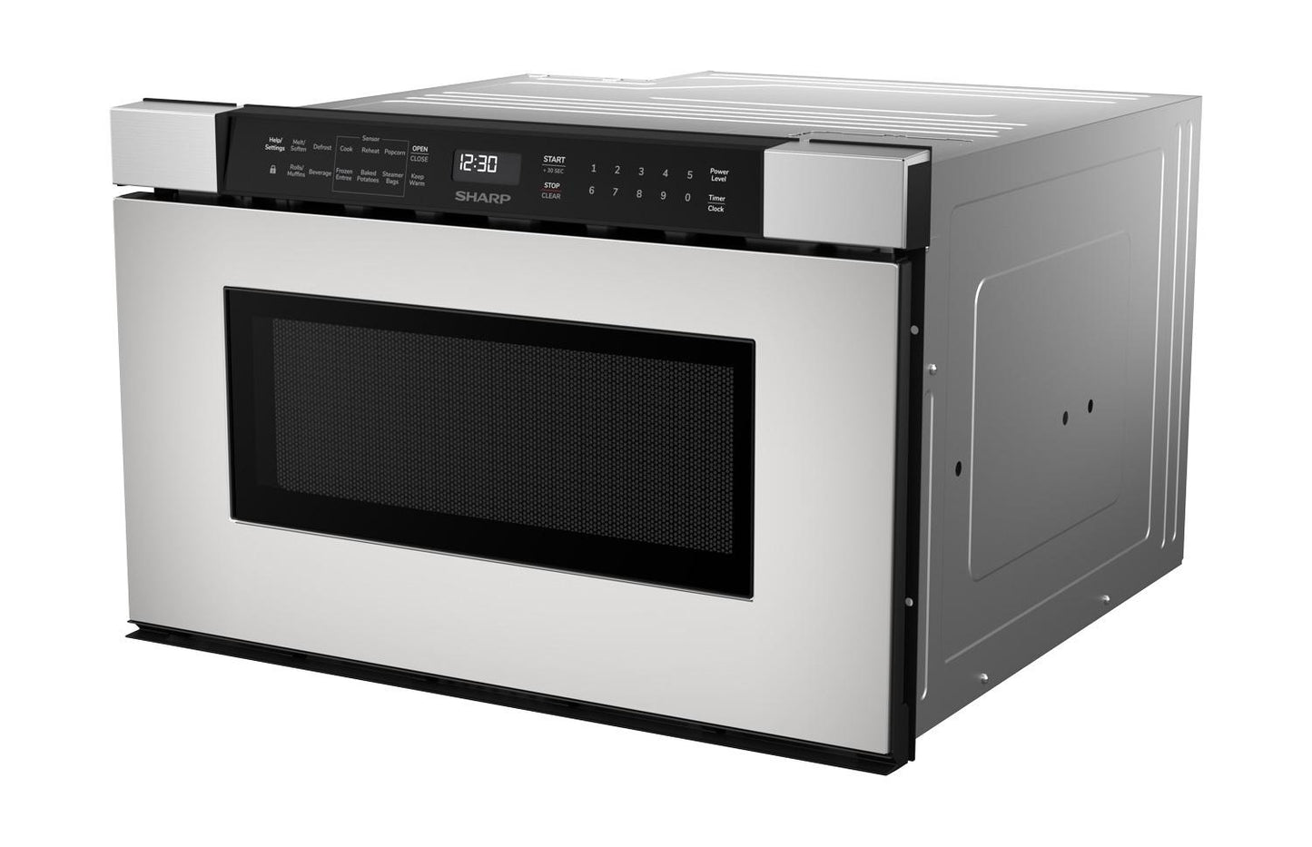 SHARP SMD2440JS 24 In. 1.2 Cu. Ft. Built-in Stainless Steel Microwave Drawer Oven