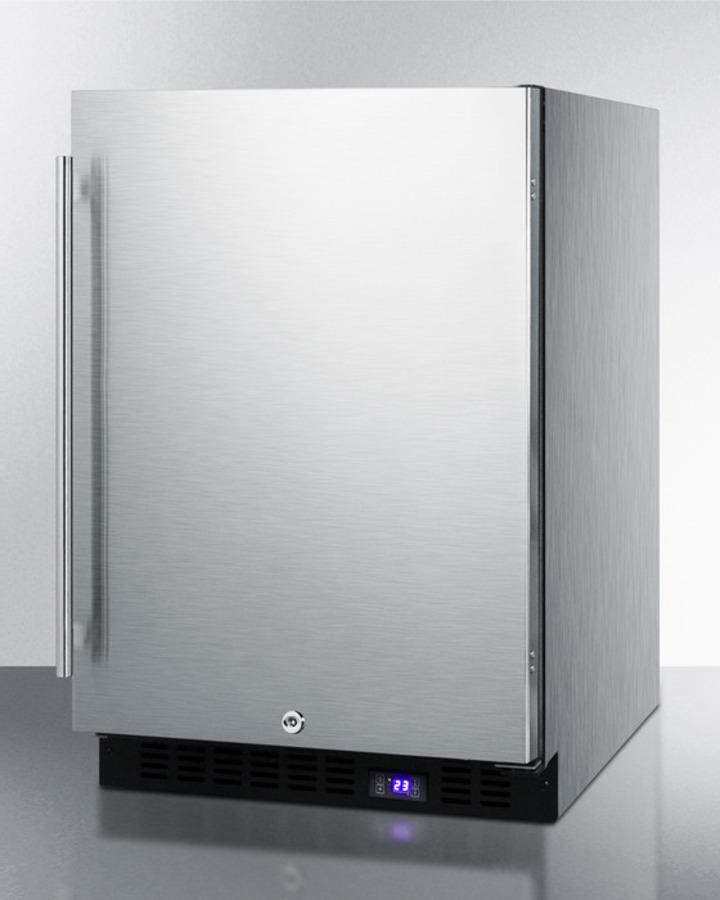 SUMMIT SCFF53BCSS Frost-free Built-in Undercounter All-freezer for Residential or COM...