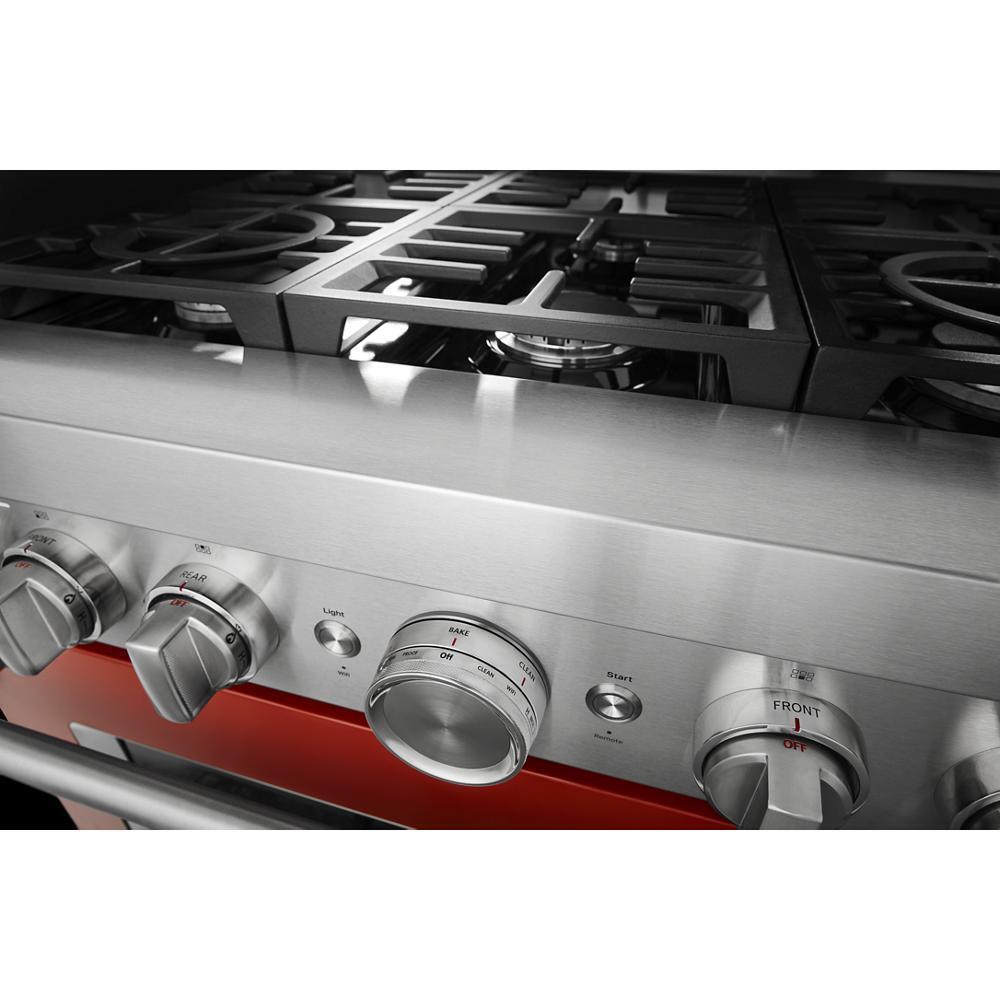 KITCHENAID KFGC506JSC Kitchenaid 36'' Smart Commercial-style Gas Range With 6 Burners ...