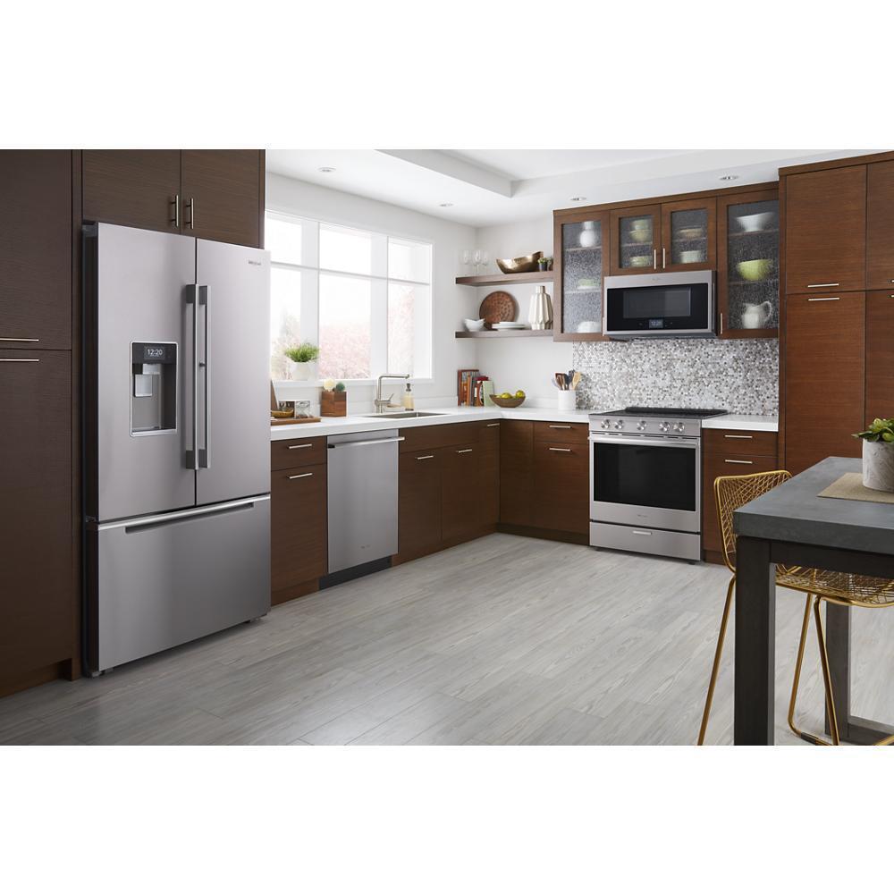 WHIRLPOOL WEEA25H0HZ Whirlpool 6.4 Cu. Ft. Smart Contemporary Handle Slide-in ELECTRI...