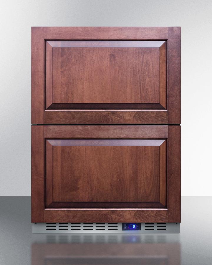 SUMMIT SCFF532D Built-in Undercounter Two-drawer All-freezer With Frost-free OPERAT...