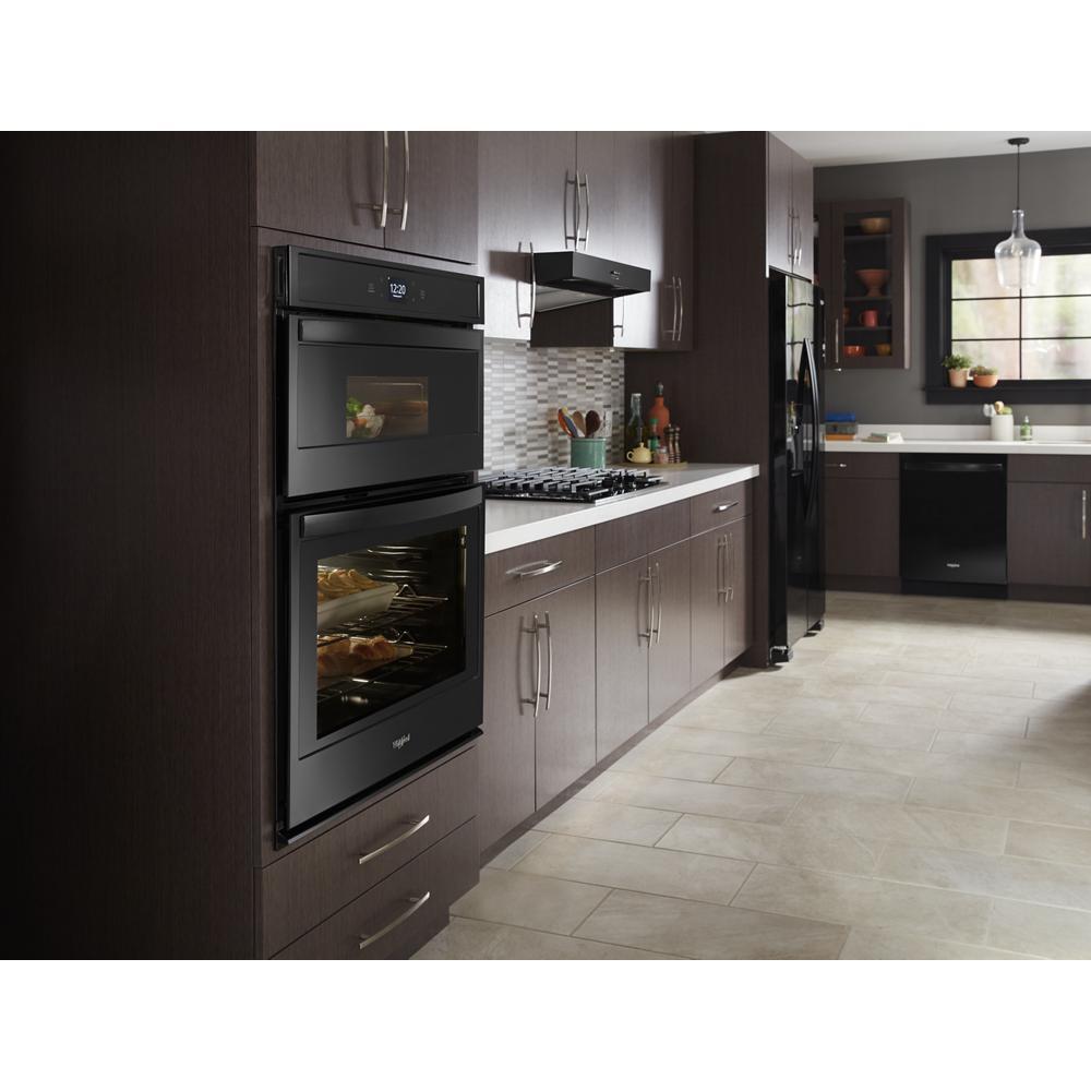 WHIRLPOOL WML55011HB Whirlpool 1.1 Cu. Ft. Low Profile Microwave Hood - Black