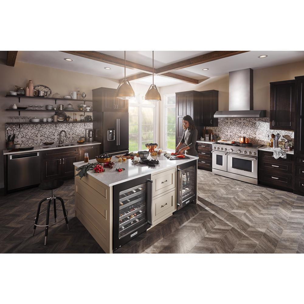 KITCHENAID KFDC558JSS Kitchenaid 48'' Smart Commercial-style Dual Fuel Range With GRID...
