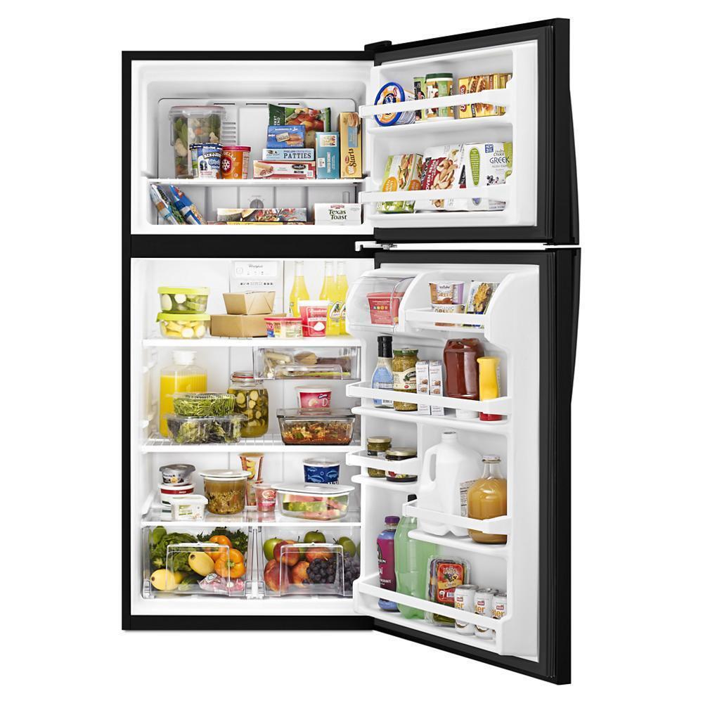 WHIRLPOOL WRT108FFDB Whirlpool 30-inch Wide Top Freezer Refrigerator - 18 Cu. Ft.