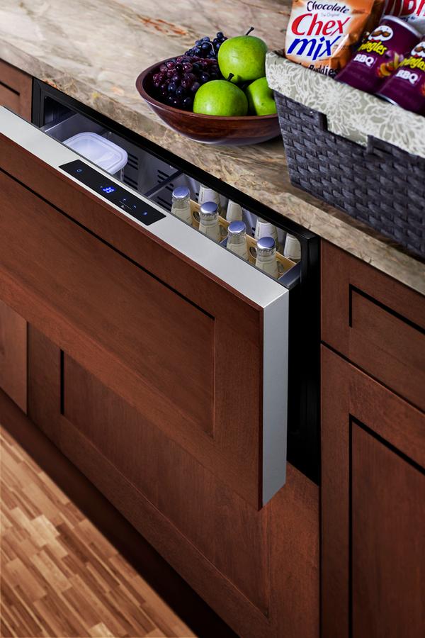SUMMIT SDR30 Summit 30"" Wide Built-in Drawer Refrigerator