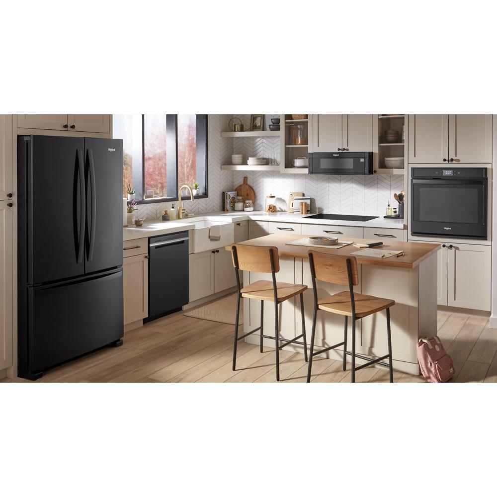 WHIRLPOOL WML55011HB Whirlpool 1.1 Cu. Ft. Low Profile Microwave Hood - Black