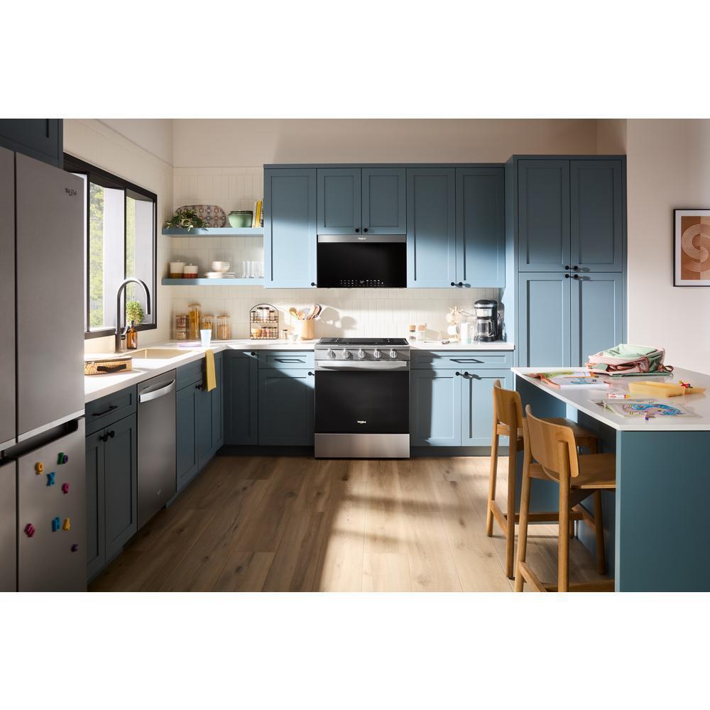 WHIRLPOOL WSGS7530RZ 30-inch Smart Slide In Gas Range With Air Cooking Technology, No PR...