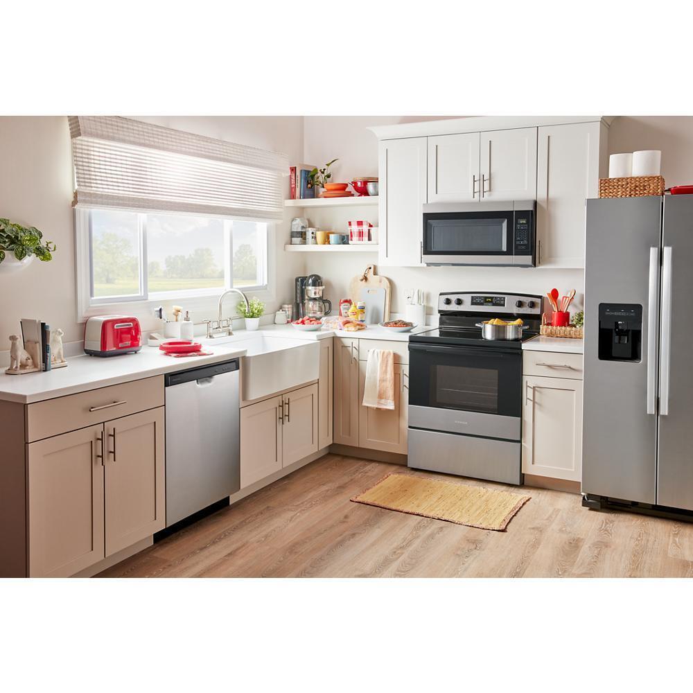 AMANA AER6303MMS 30-inch Amana Electric Range With Extra-large Oven Window